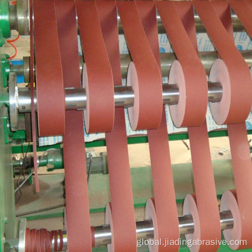 Abrasive Belt Making Machine abrasives belt converting machine for cutting sanding belt Factory